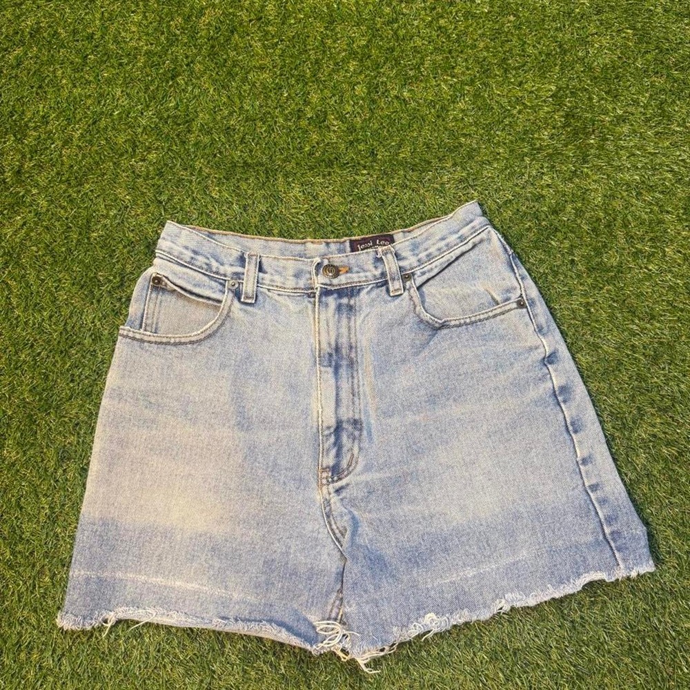 Vintage Jessi Lee High-Waisted Denim Shorts Size 8